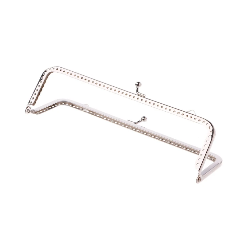 

1PC Square Metal Frame Kiss Clasp For Handle Bag Purse Accessories DIY 18cm