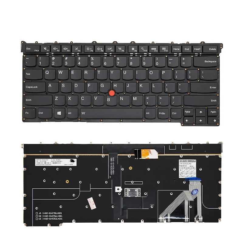 

New keyboard with backlit For lenovo thinkpad X1 Carbon 3rd 2015