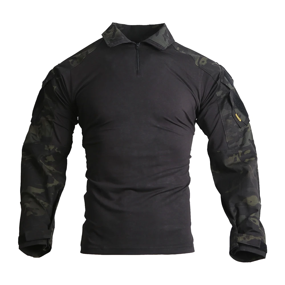 Фото Emersongear обновленная версия G3 боевая рубашка тактические Мужские BDU спортивные облегающие рабочие Топы подлинные треккинговые охотничьи походы №5