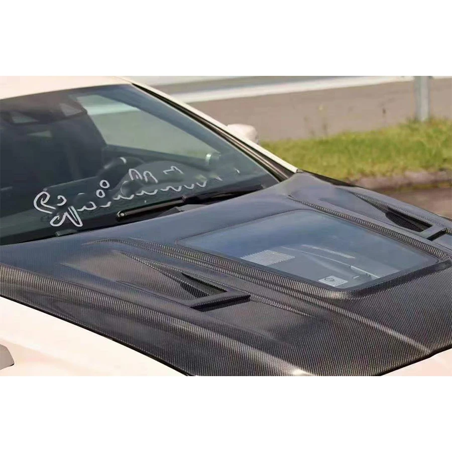 Для Mercedes Benz CLS Class W218 AMG CLS63 Капот из углеродного волокна Крышка двигателя