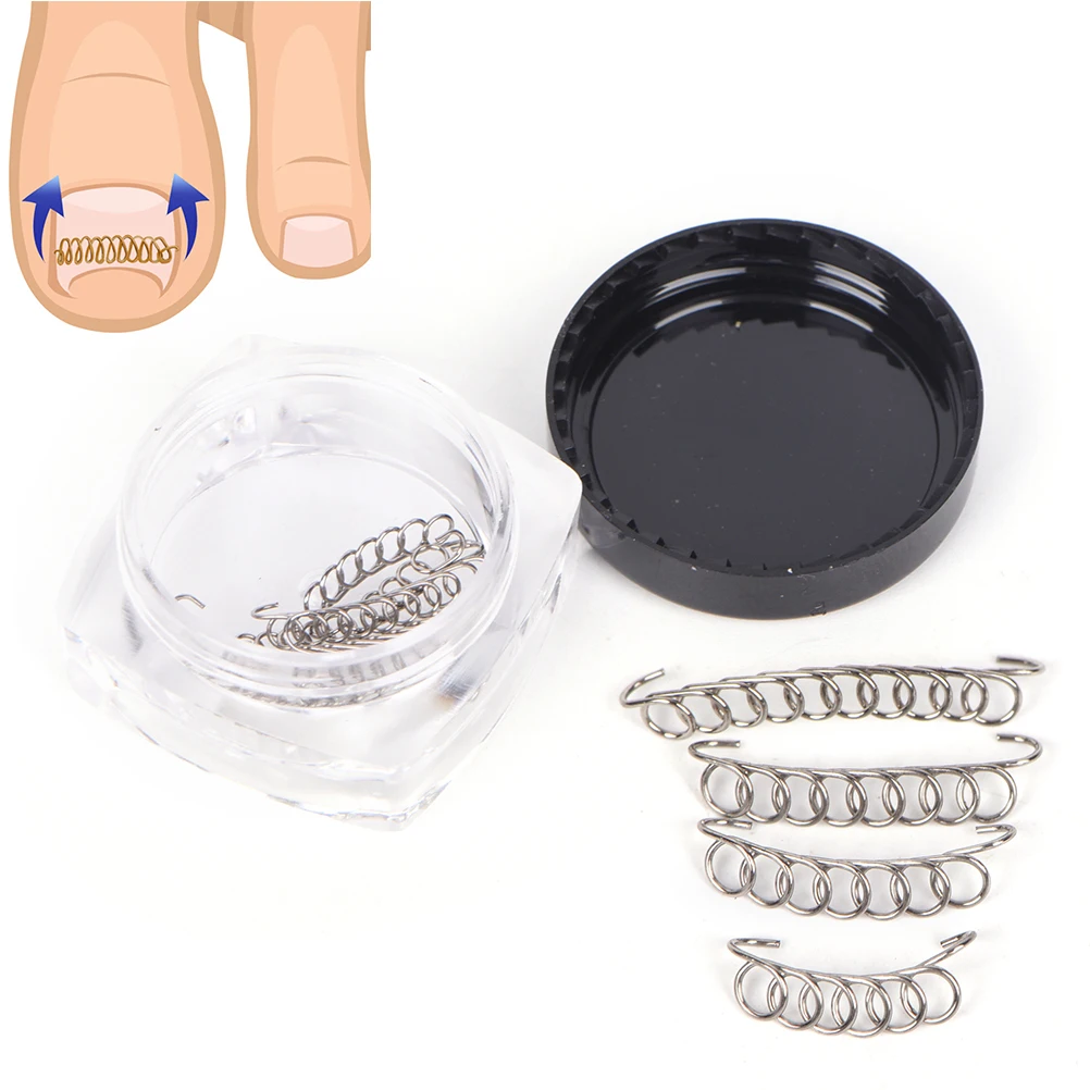 

6Pcs/Box Toenail Correction Wire Fixer Ingrown pedicure Recover Paronychia Acronyx Bunion Corrector Foot Care Tool