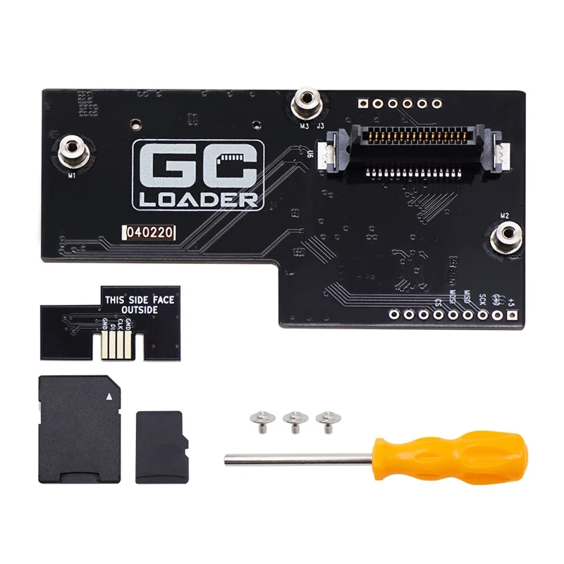 

Совместим с Gamecube NGC Loader Lite SD2SP2 адаптер TF кардридер для NGC плата оптического привода Micro-SD Mini DVD
