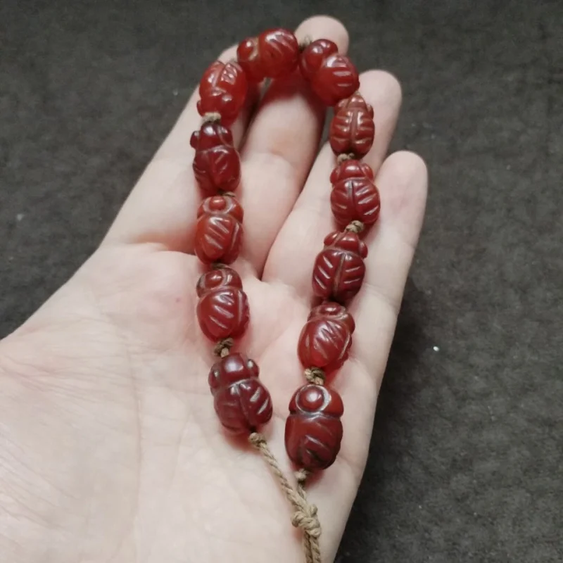 Тибетский обратный поток старой целлюлозы знает двенадцать ниток агата сделать