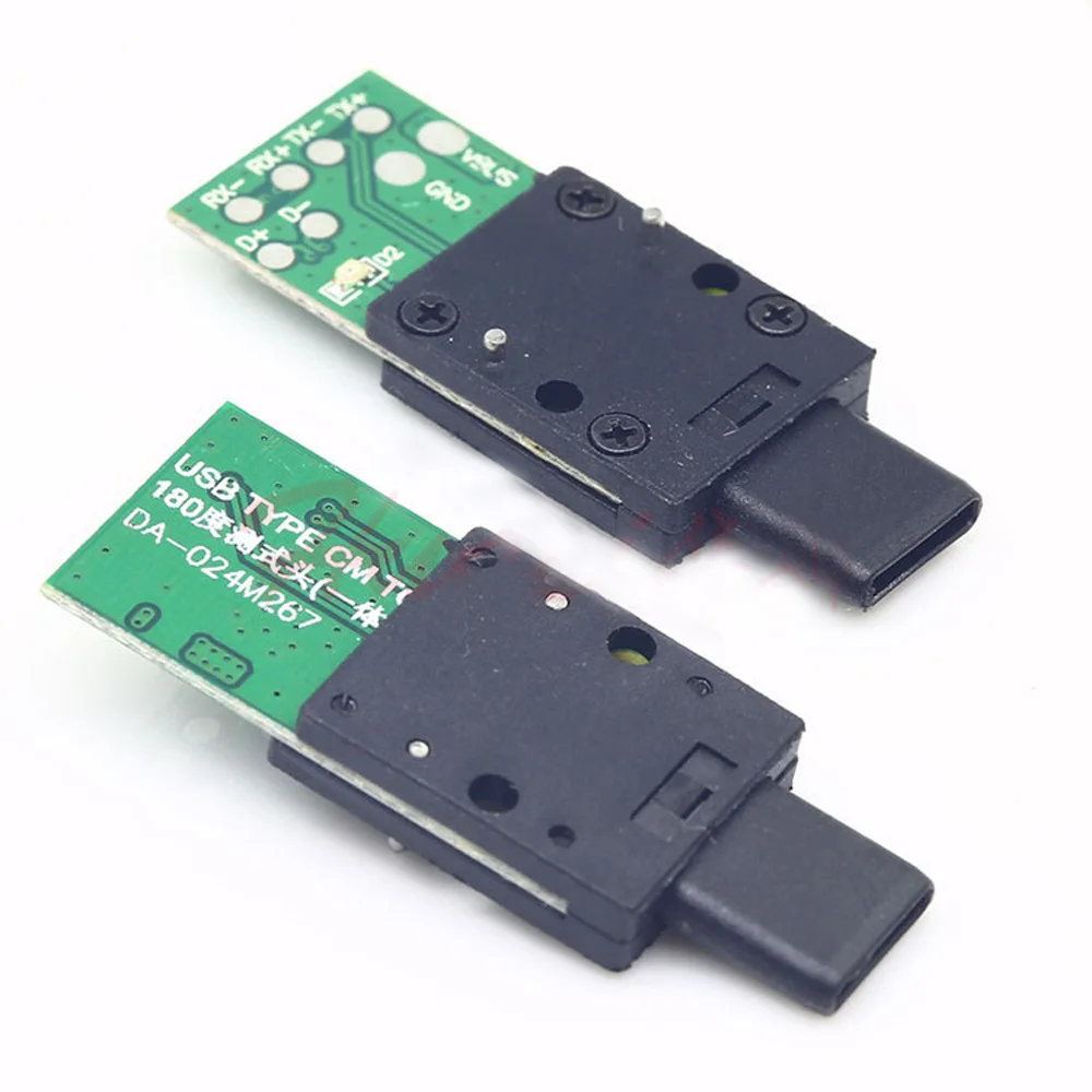 1 шт. тестовая Плата USB Type-C с светильник кой |
