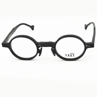 james tart 371 optical eyeglasses for unisex retro style anti blue light lens plate round full frame with box