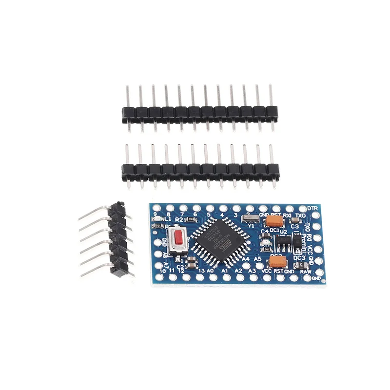 Pro Mini 328 Mini 3,3 V/8 M 5V/16M ATMEGA328 ATMEGA328P-AU 3,3 V/8MHz 5V/16MHZ для Arduino