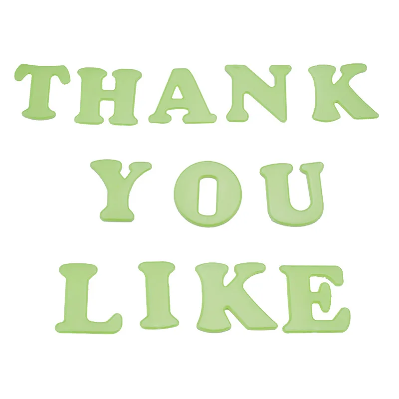 Светящиеся буквы с английским алфавитом 26 дюймов впитывасветильник свет