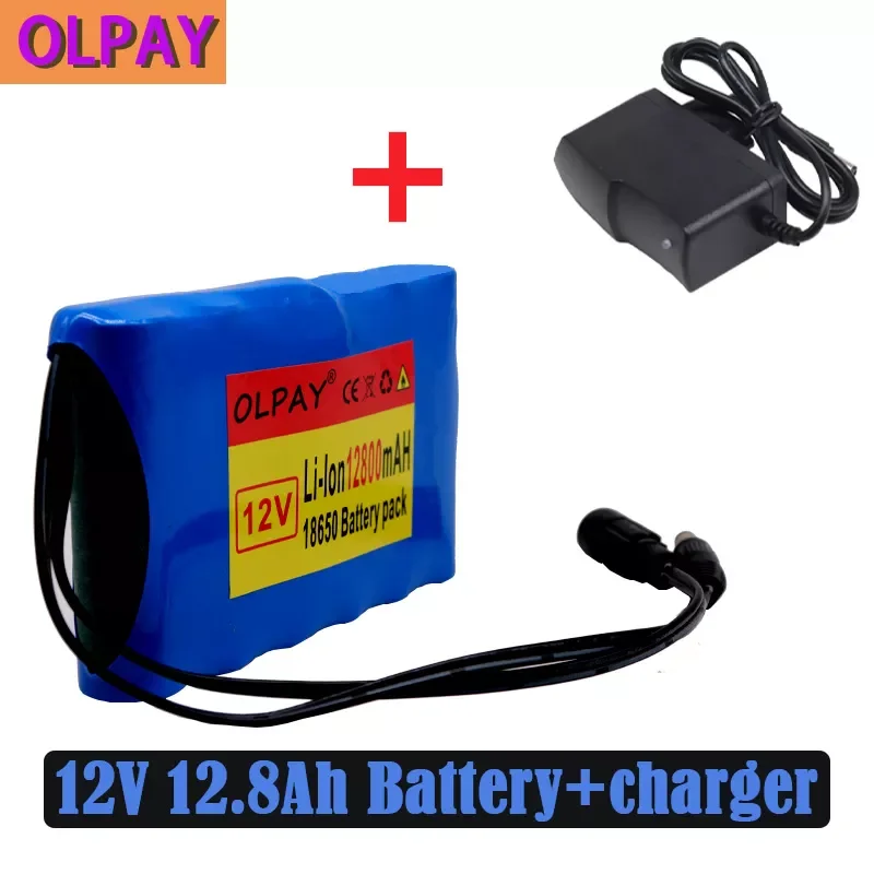 Original 6S1P High Quality DC 12V 12800mAh 18650 Li-ion Rechargeable Battery Pack Charging Power Bank For GPS Car Camera Original 6S1P High Quality DC 12V 12800mAh 18650 Li-ion Rechargeable Battery Pack Charging Power Bank For GPS Car Camera