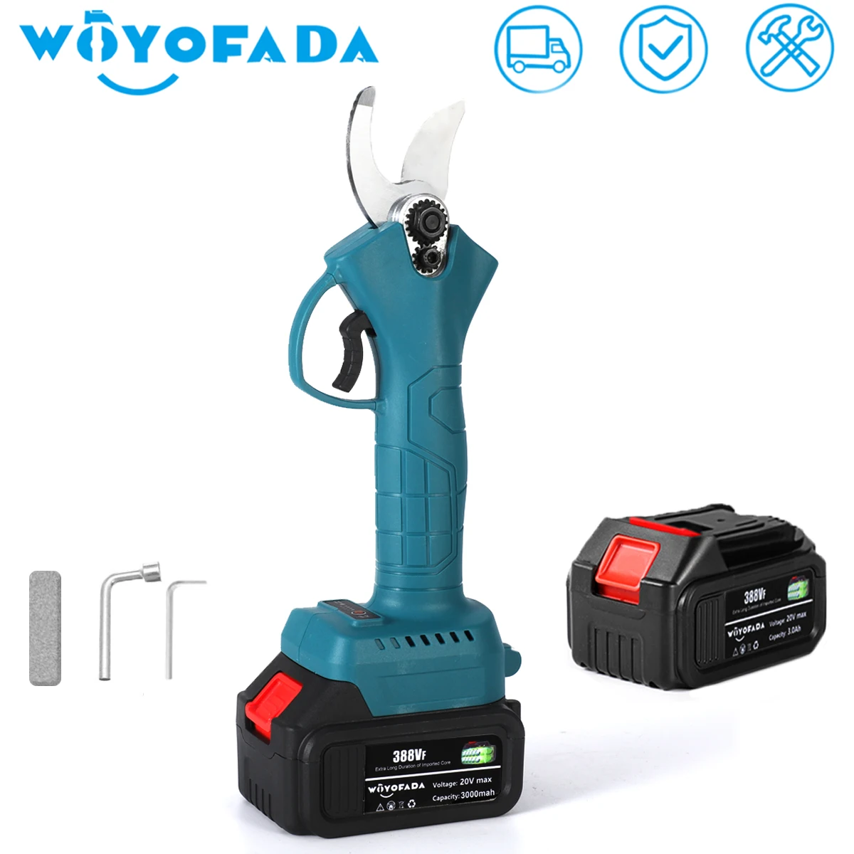 

Brushless 4 Gear Electric Tree Branch Trimmer Professional Cordless Tree Pruner Cordless Pruner Shear Electric Tree Cutter