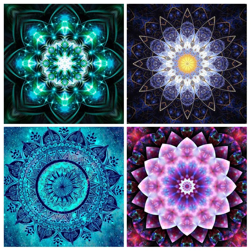 

Алмазная 5d-картина «сделай сам», полноформатная круглая однотонная с цветочным узором, ручная работа, хобби, домашний декор, искусство