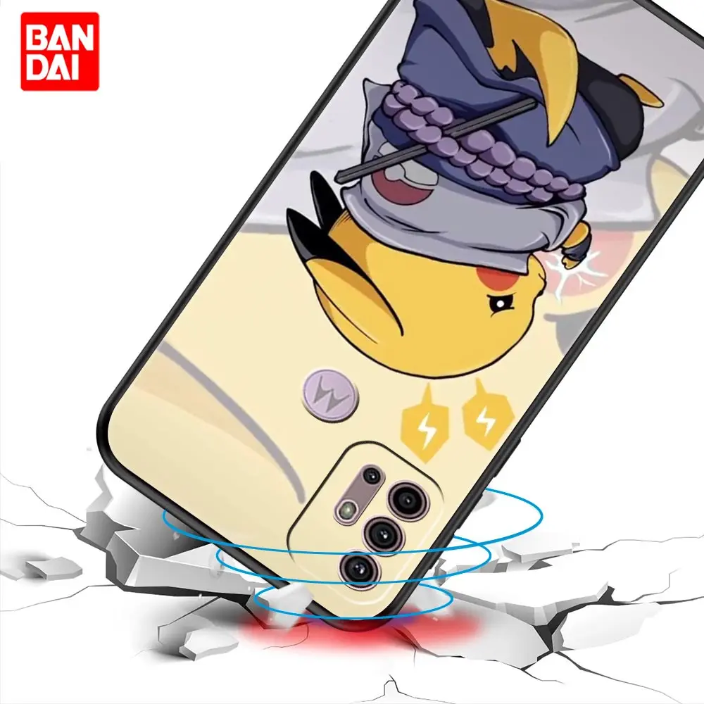 cover case for motorola moto g30 g50 g60 g8 g9 g200 g31 g60s power plus play lite bag capa armor phone anime pokemons naruto free global shipping