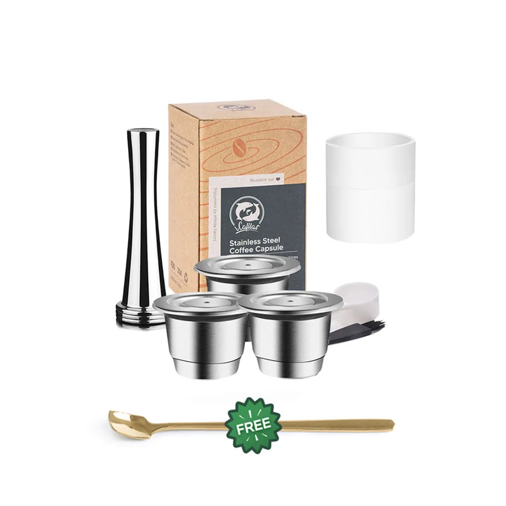 

Многоразовые капсулы для Nespresso из нержавеющей стали i Cafilas