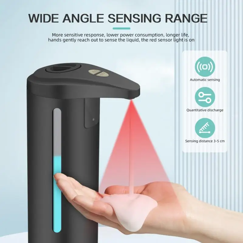 Бытовой автоматический дозатор жидкого мыла с бесконтактным датчиком 280 мл
