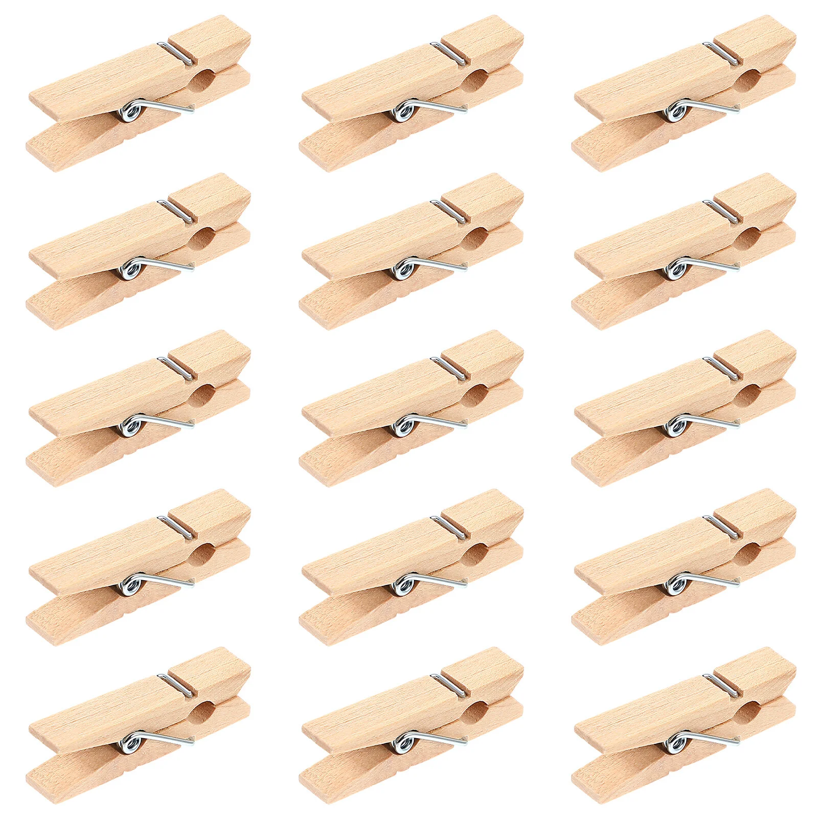

Wood Crafts Display Folder Wooden Clip Memo Clips Message Rope Photo Bamboo Natural Clamps