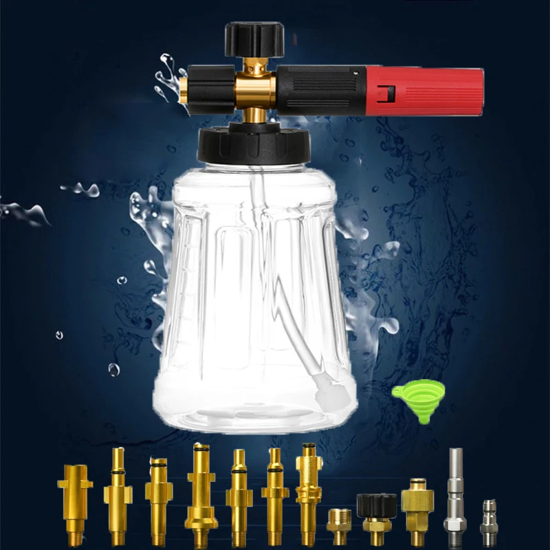 Пенная насадка регулируемый пеногенератор 1 литр для моек высокого давления Karcher