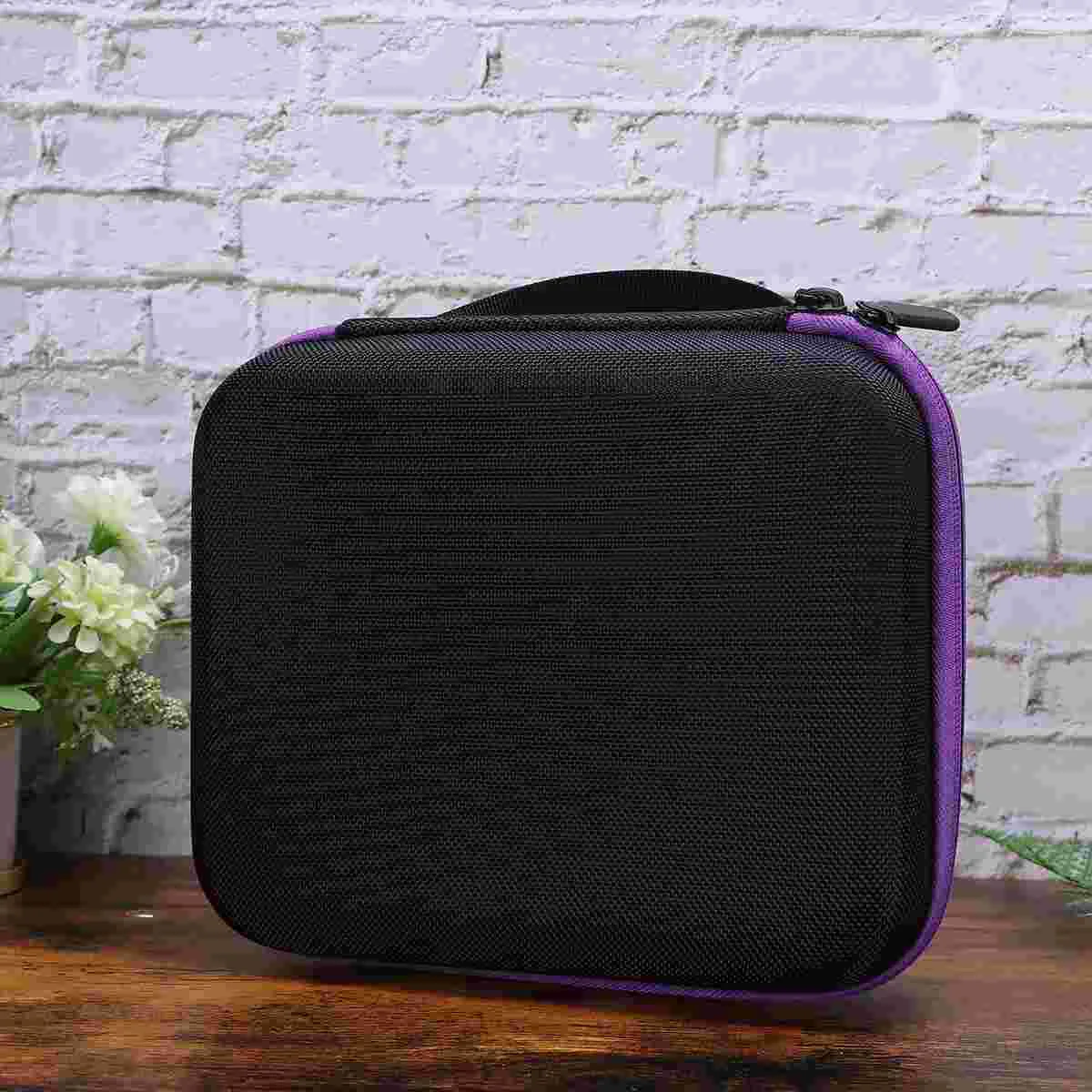 

Essential Oil Bag Makeup Storage Case Shockproof Travel Case EVA Bag 30 Bottle Box Essential Oil Holder for Home Outdoor Trip