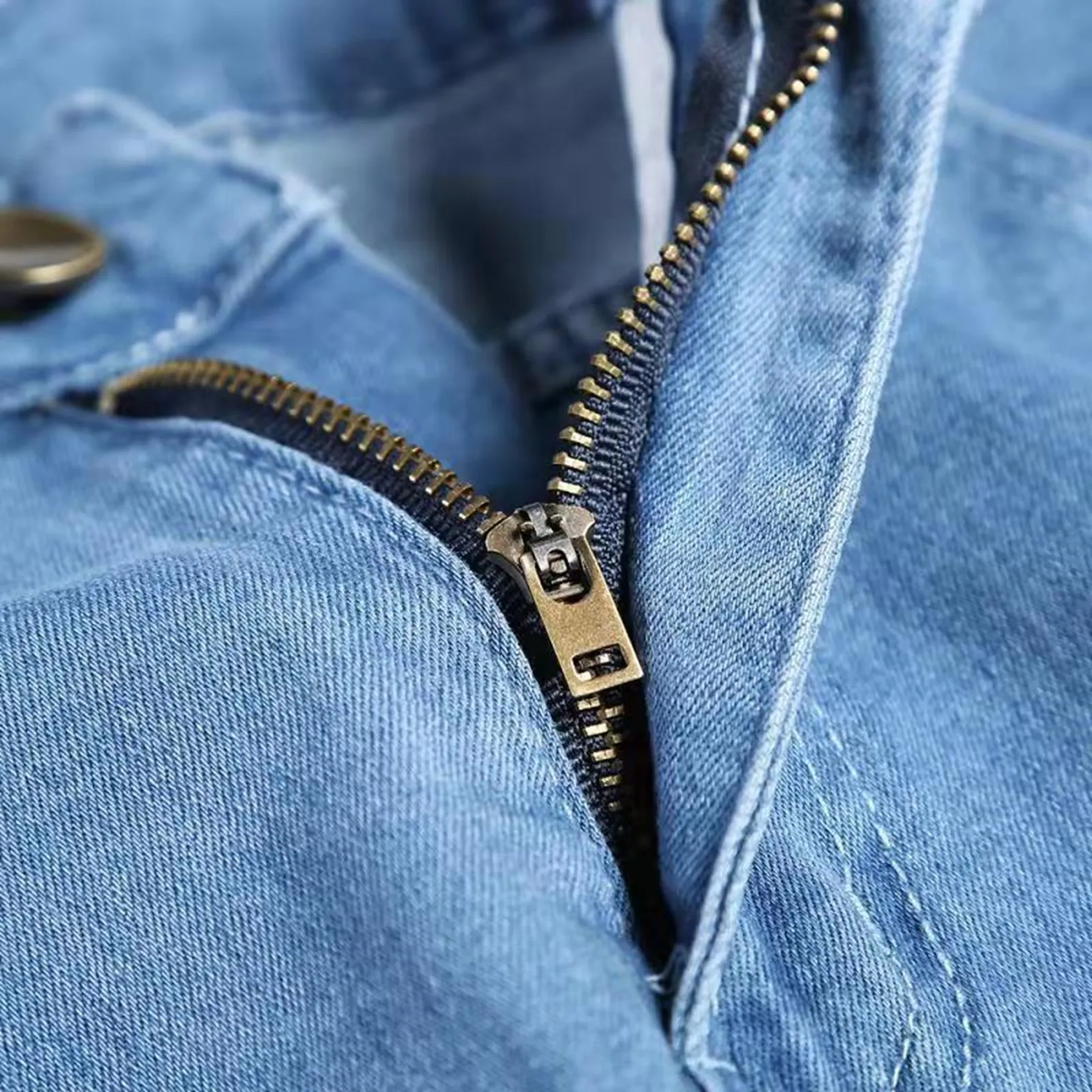 Мужские джинсы потертые эластичные облегающие модные мужские брюки рваные узкие