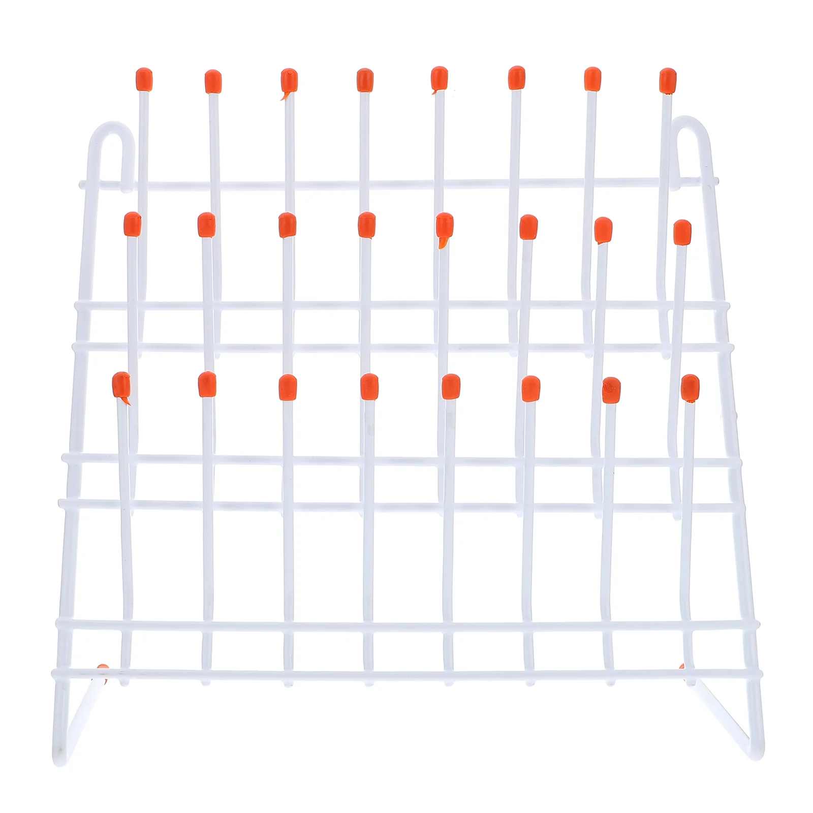 

Folding Drying Rack Blood Collection Tube Holder Test Glass Tubes Stand Wall Desk Foldable Laboratory Drain