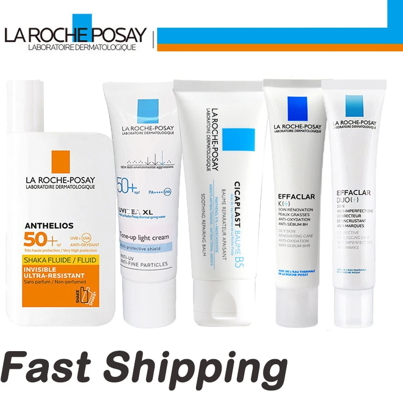 

Гель La Roche Posay Effaclar Duo/K + для лечения акне на лице, восстанавливающий крем B5, средство для удаления пятен, Женский солнцезащитный уход