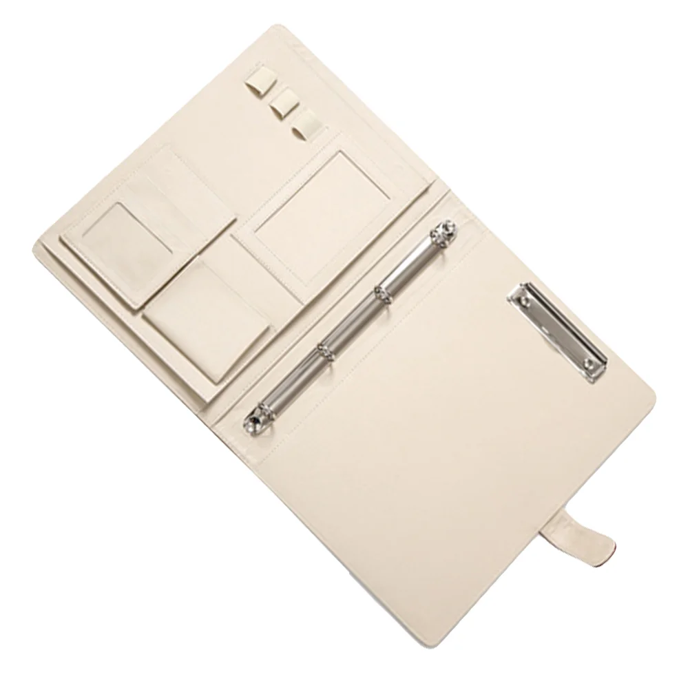 Document Folder Briefcase Men's Notebook Card Holder Executive Padfolio