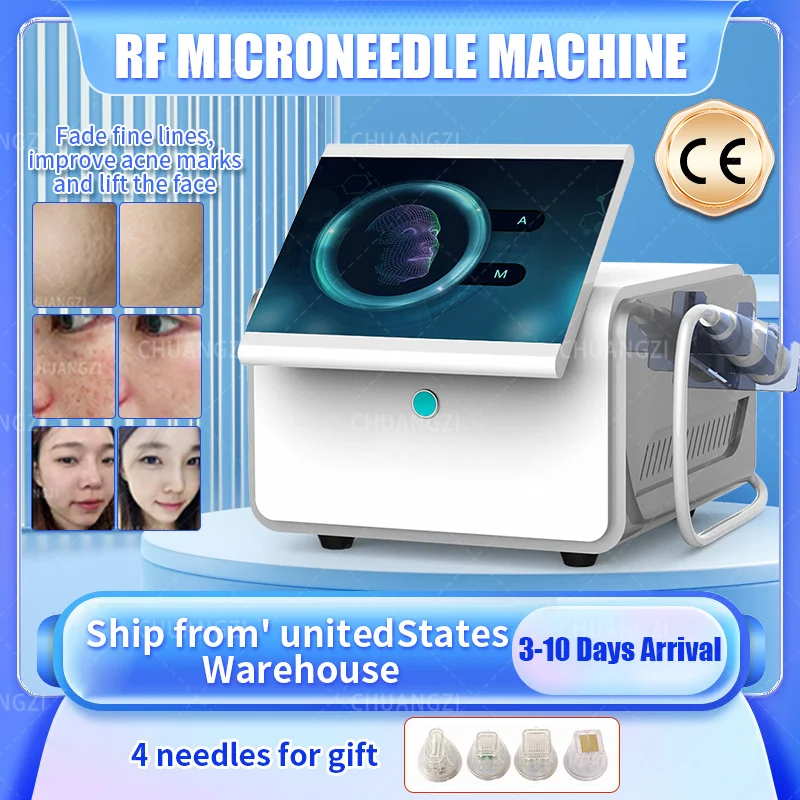

Fractional RF Microneedle Machine Lift Skin Rejuvenation Microneedle Acne Scar Stretch Marks Wrinkles Removal Beauty Machine