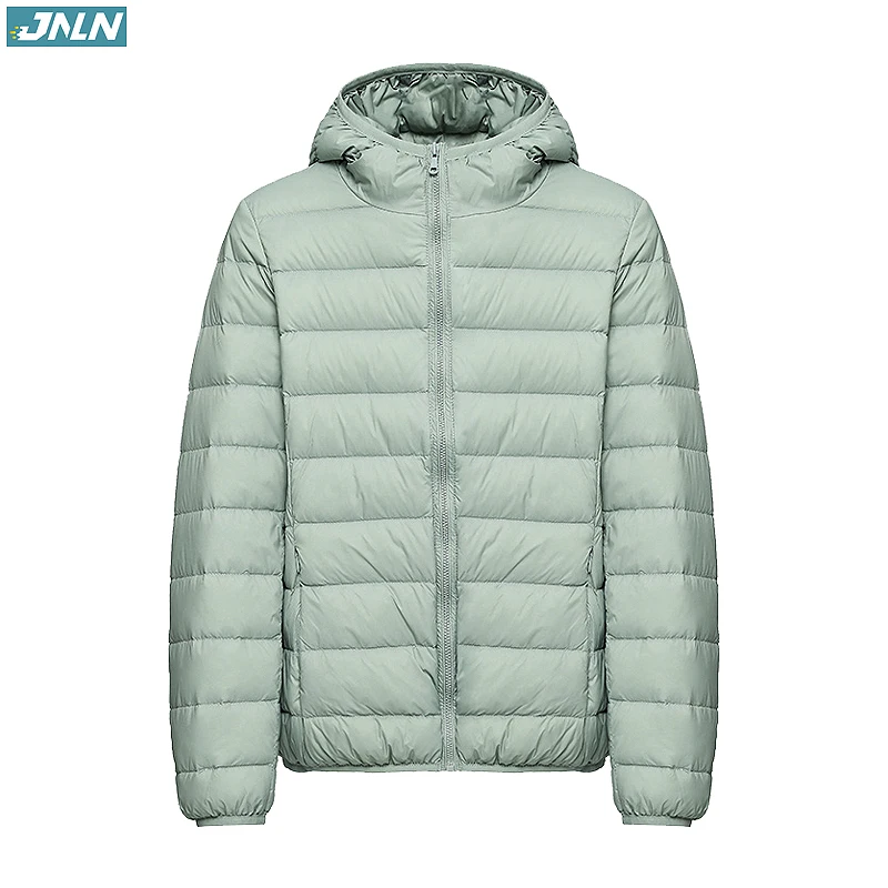 

JNLN Hooded Down Jackets Women Ultralight Hiking Trekking Camping Waterproof Packable Winter Jacket Outdoor Puffer Thermal coat