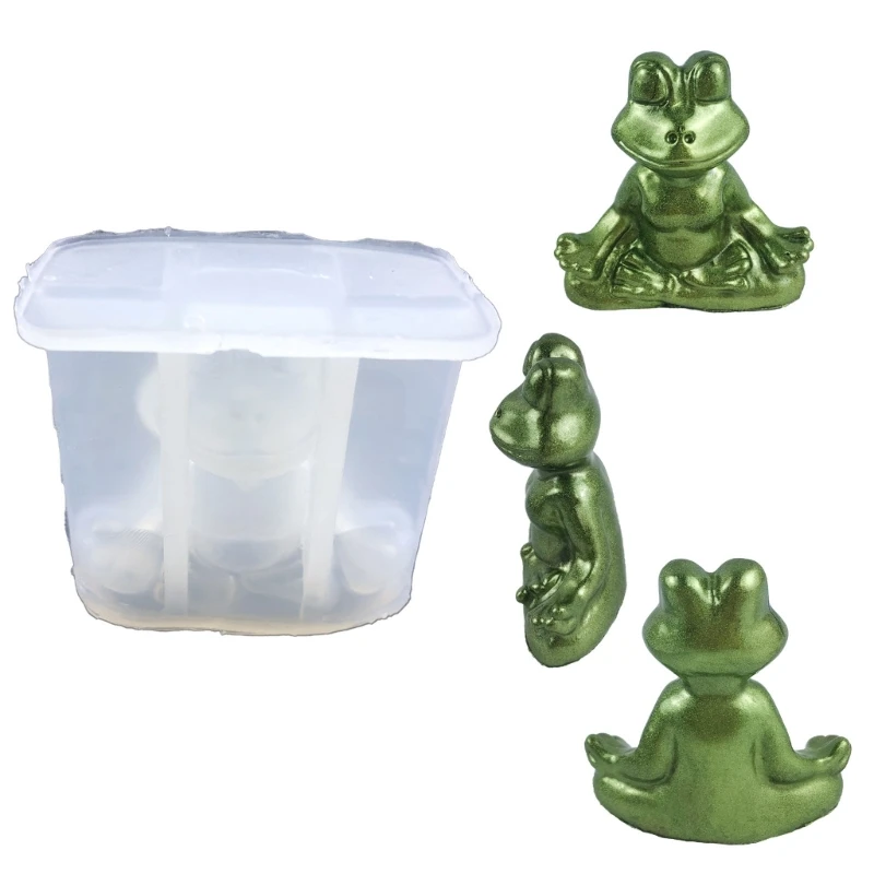 

Silicone Mold Yoga Candle Mould for Soap Resin Plaster Candle Making DIY Crafts