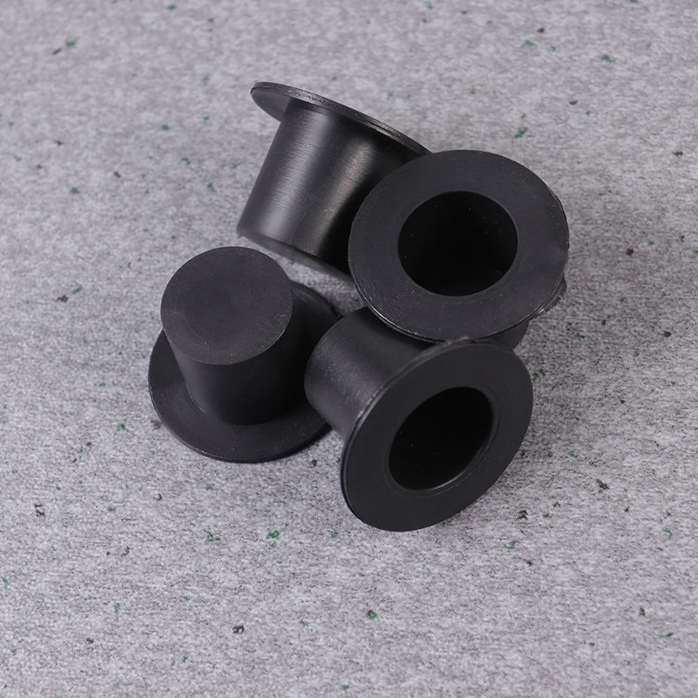 

50 Pcs Decorative Mini Hats Tiny DIY Crafts Miniature Black Cap Decors House Top Decorations