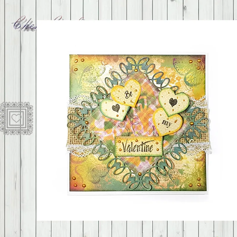 

Металлические Вырубные штампы в форме сердца для рукоделия скрапбукинга альбома фоторукоделия 2020