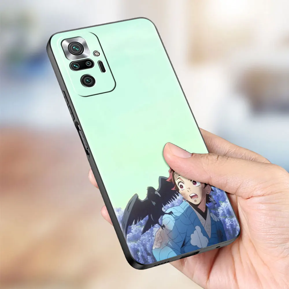 Фото Силиконовый чехол Imetsu No Yaiba для Xiaomi Redmi 9S 11 10 8 Pro 9 K40 9C 7 9A 8T 9T 7A 8A №3
