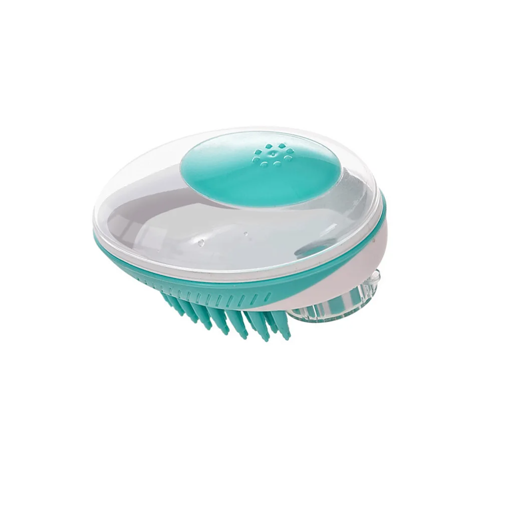 

Pet Silicone Bath Brush Portable Shower Gel Dispenser for Animal Grooming Massage Pet Hair Scrubber