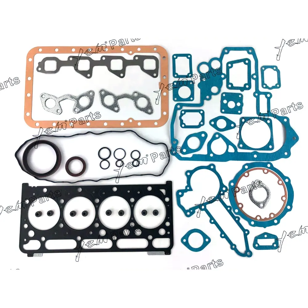 

Для дизельного двигателя Kubota V2203 V2403 полный комплект прокладок с металлической прокладкой головки цилиндра