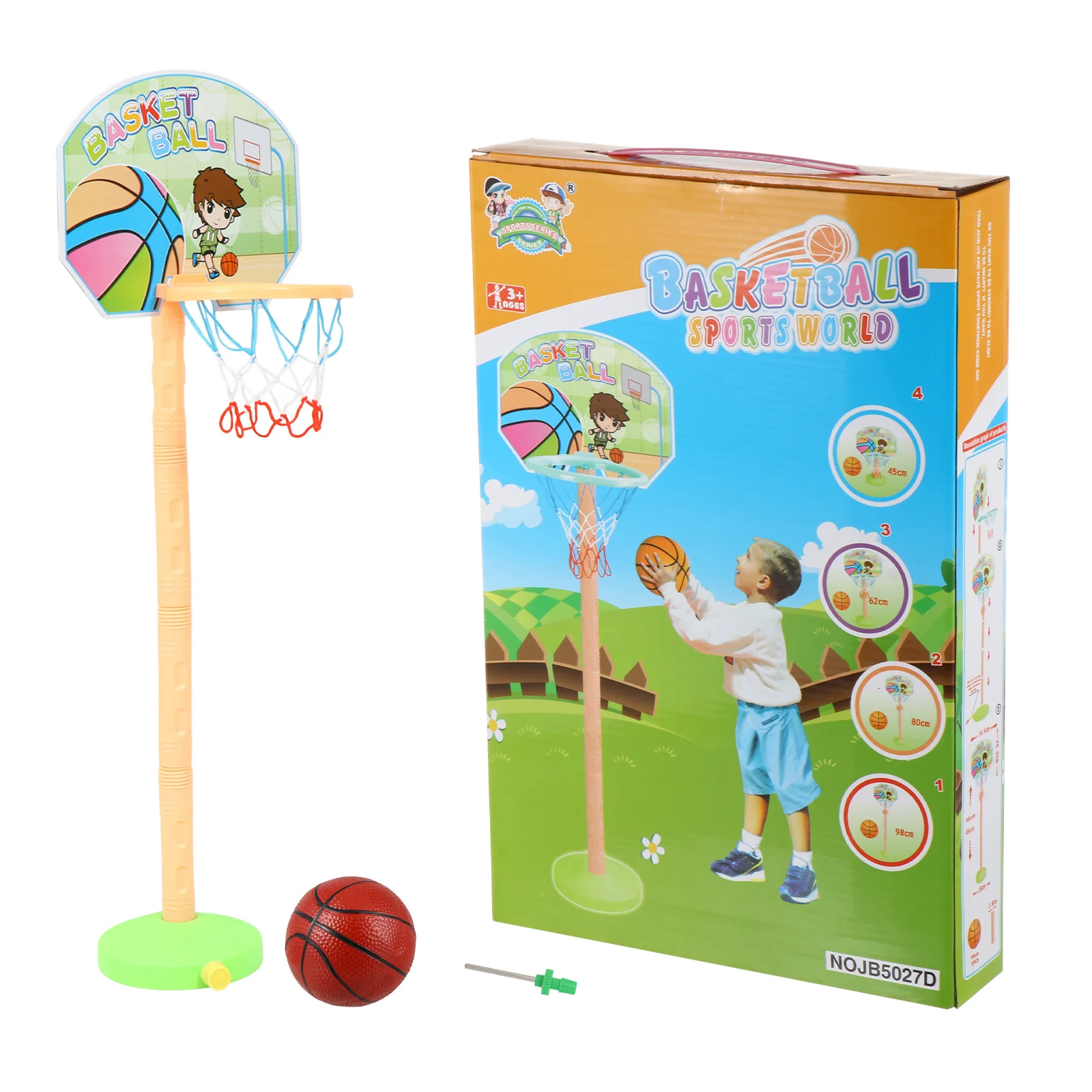 

1 Set Basketball Stands Kids Indoor Outdoor Basketball