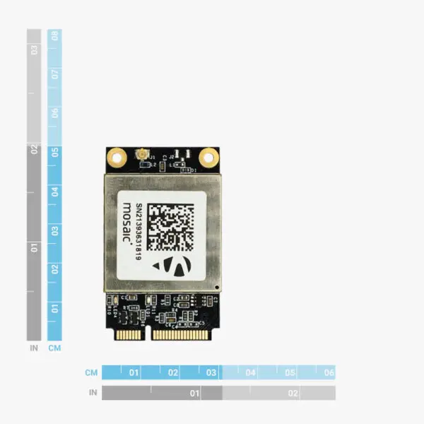 Микросхема ArduSimple AS-RTK3B-MPCIE-L1L2-MH-00 GNSS/Инструменты для разработки GPS SimpleRTK3B mPCIe Mosaic-H