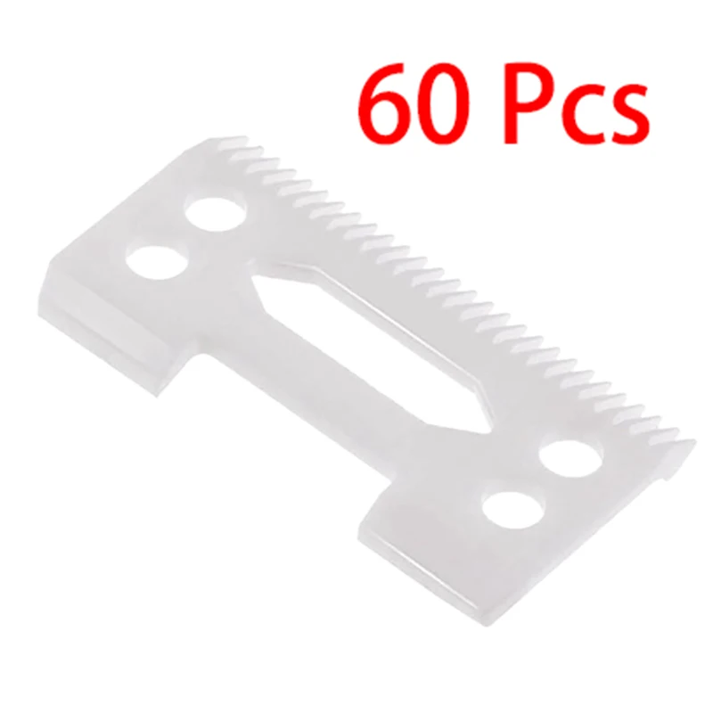 Hot TOD-60Pcs 28 Teeth Zirconia Ceramic Clipper Blade for Wahl Senior Clipper