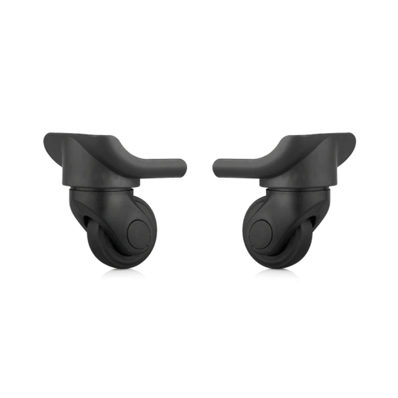 W129 Luggage Bag Roller Wheels Replacement Casters Accessories Repair Black Wheels Luggage Accessories Universal Wheels Casters