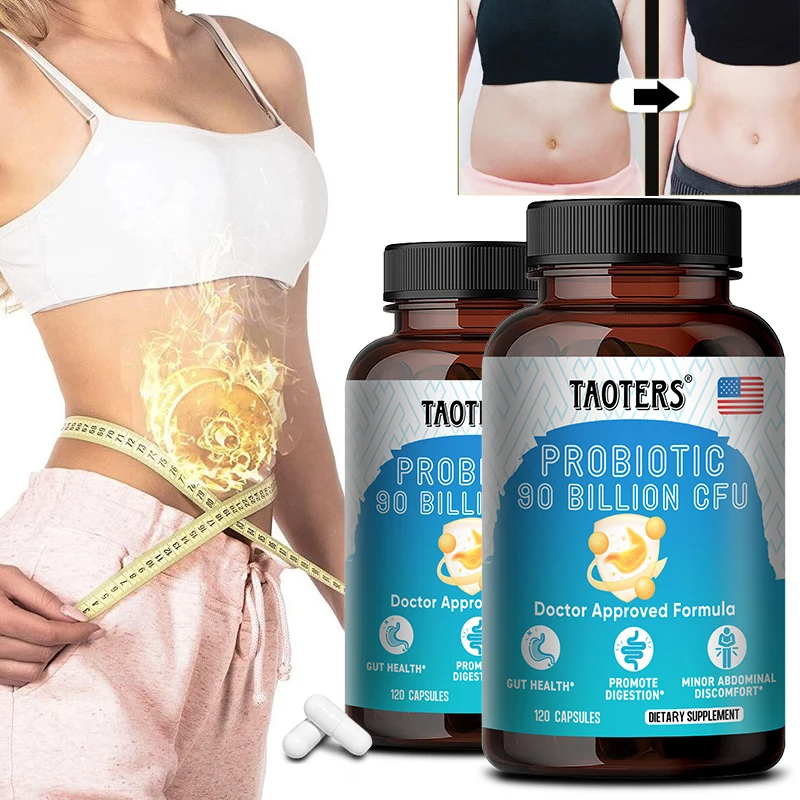 

Probiotic Supplements - Maintain Digestive and Intestinal Health, Promote Healthy Hair, Skin, Joints, Detoxify, Reduce Bloating
