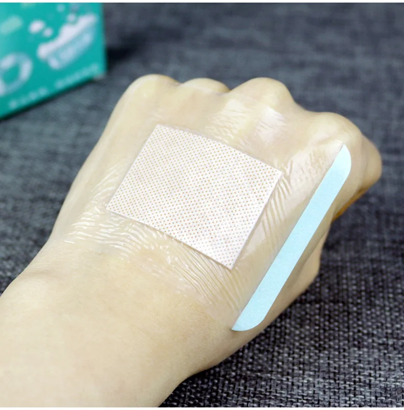 

10Pcs/Pack First Aid Adhesive Hemostasis Plaster Disposable Non-Woven Wound Care Accessories