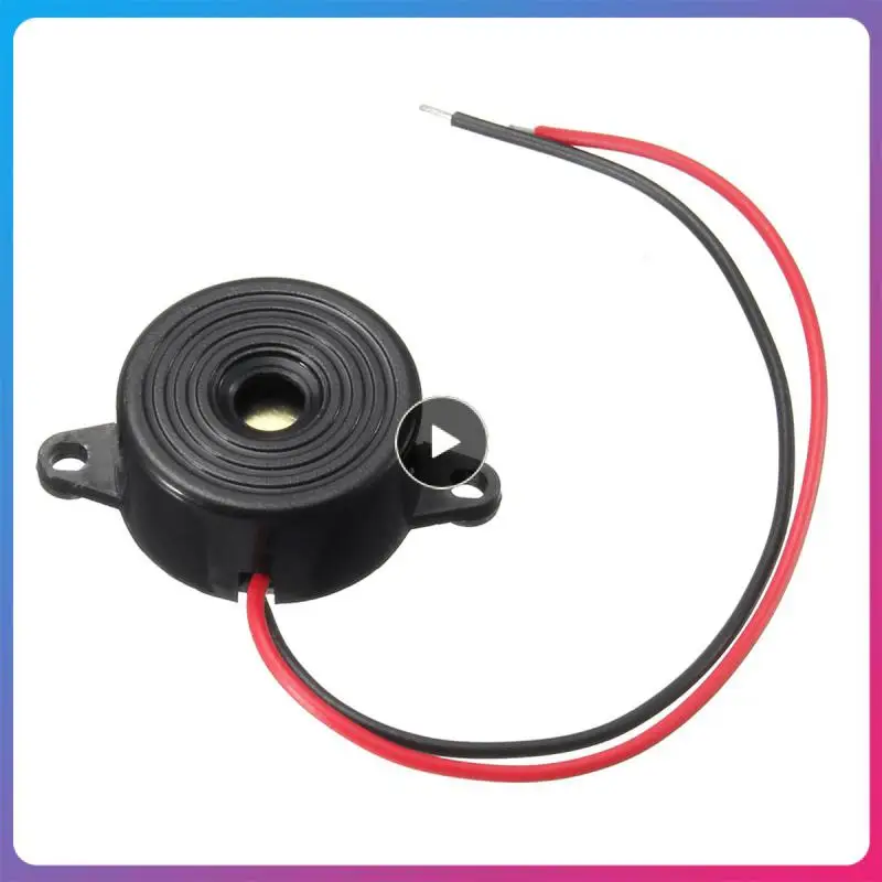 

Прочный кольцевой сигнал тревоги с непрерывным звуком портативный кольцевой сигнал тревоги постоянного тока 3-24 в 95 дБ пьезоэлектронный звуковой сигнал Универсальный