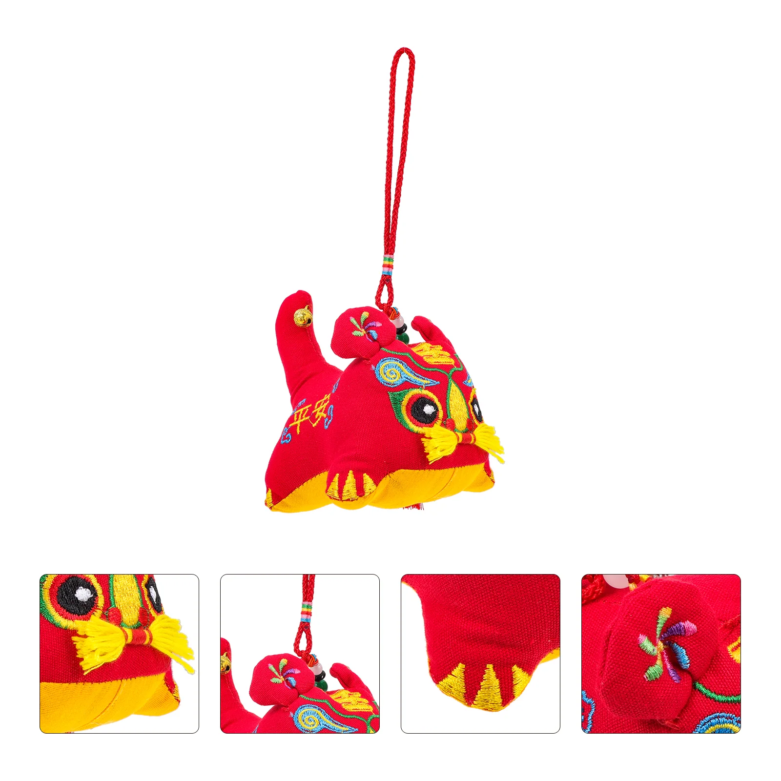 

Hanging New Year Pendant Tiger Doll Pendant New Year Ornament Hanging Ornament