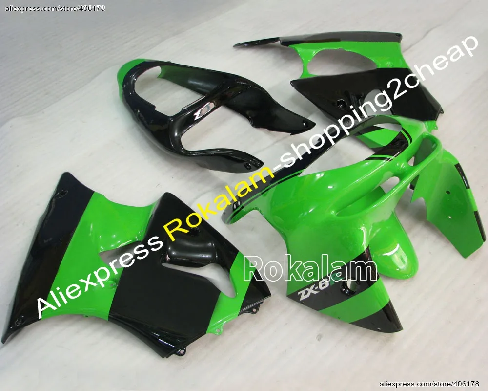 Индивидуальная обтекательная деталь обтекатель для Kawasaki Ninja ZX6R 1998-1999 Обтекатели