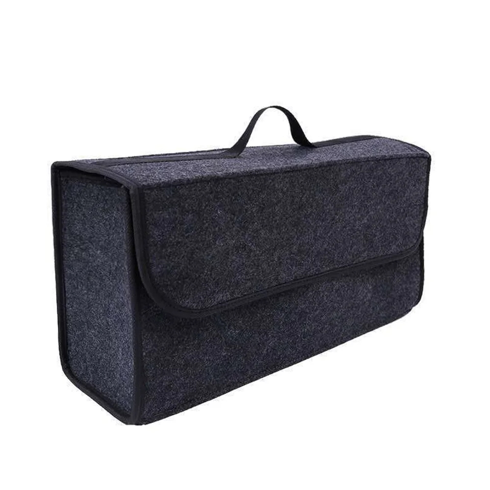 

Felt Car Trunk Box Foldable Organizer For Trunk Storage Automobile Vehicle Sundries Car Stuff