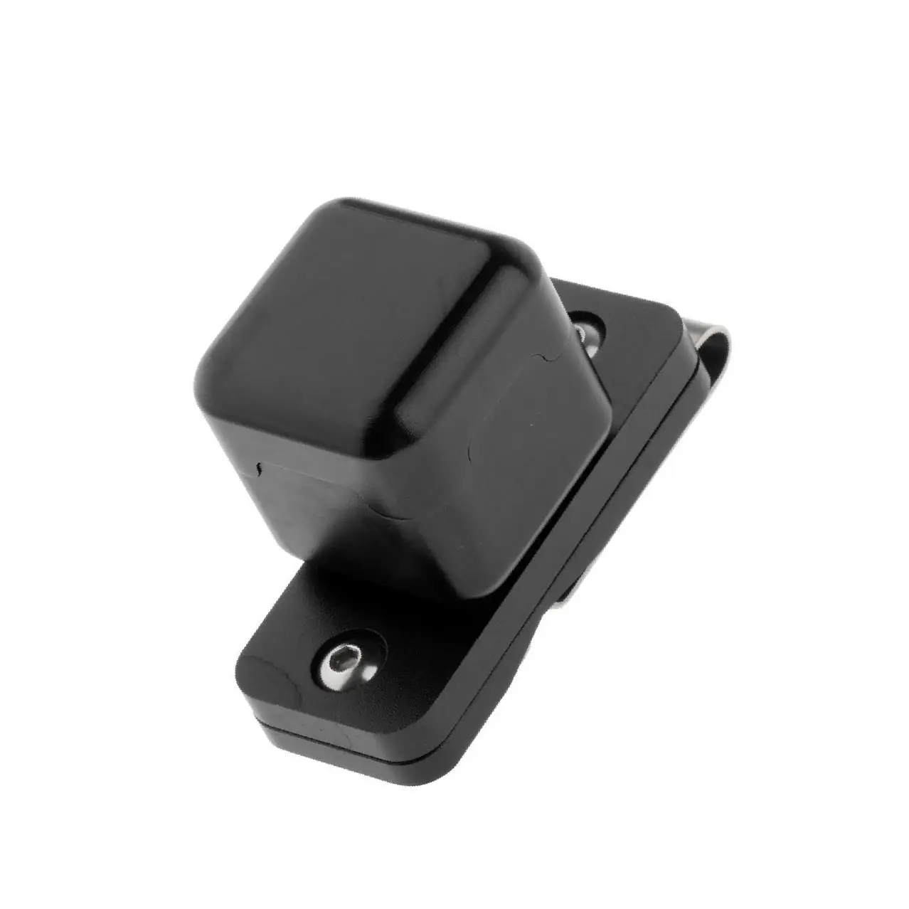 

Billiard Cue Chalk Case Holder Chalks Carrier Metal Box with Clip Red