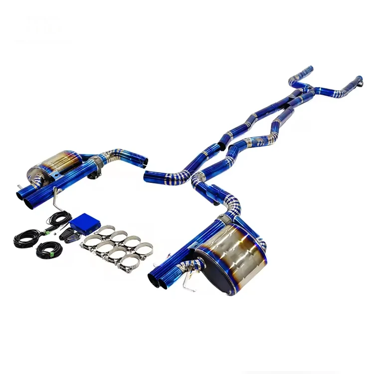 Титановая система выхлопа Xinaote Performance для выхлопной системы Mercedes Benz w205 C63 AMG