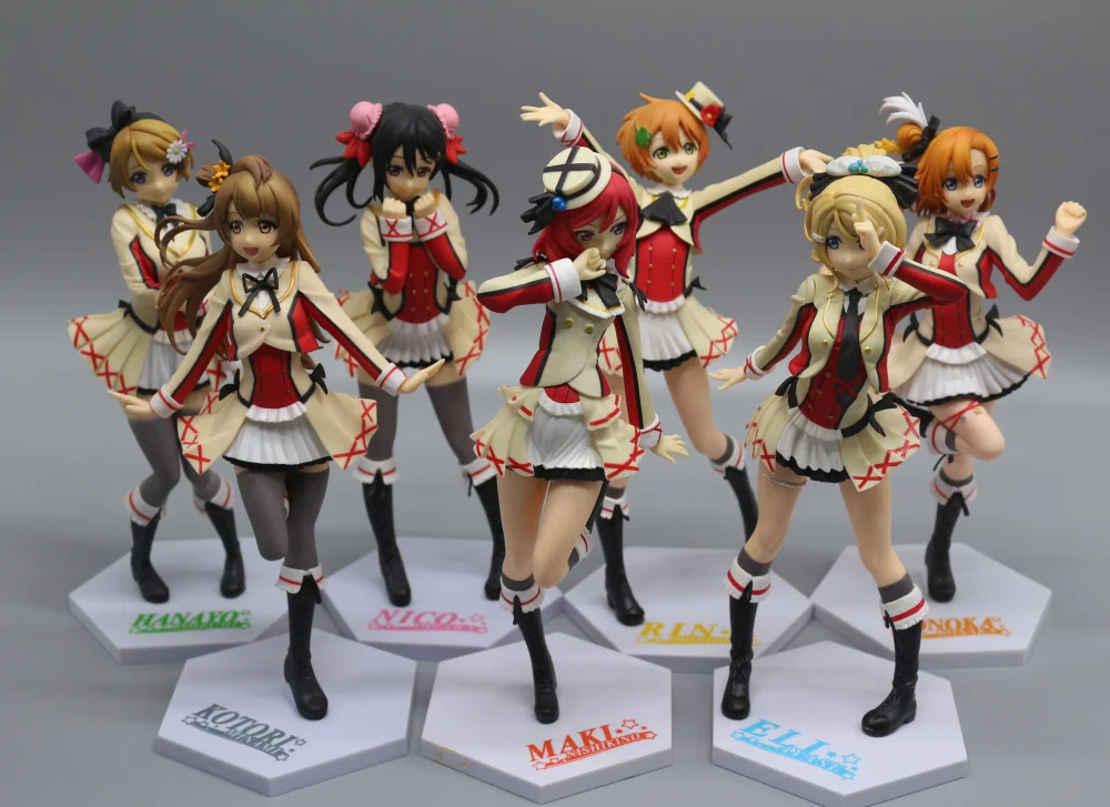 Отлично! Фигурки героев мультфильма Honoka Kousaka kotory Minami Umi Sonoda Nozomi Tojo You Watanabe Matsuura |