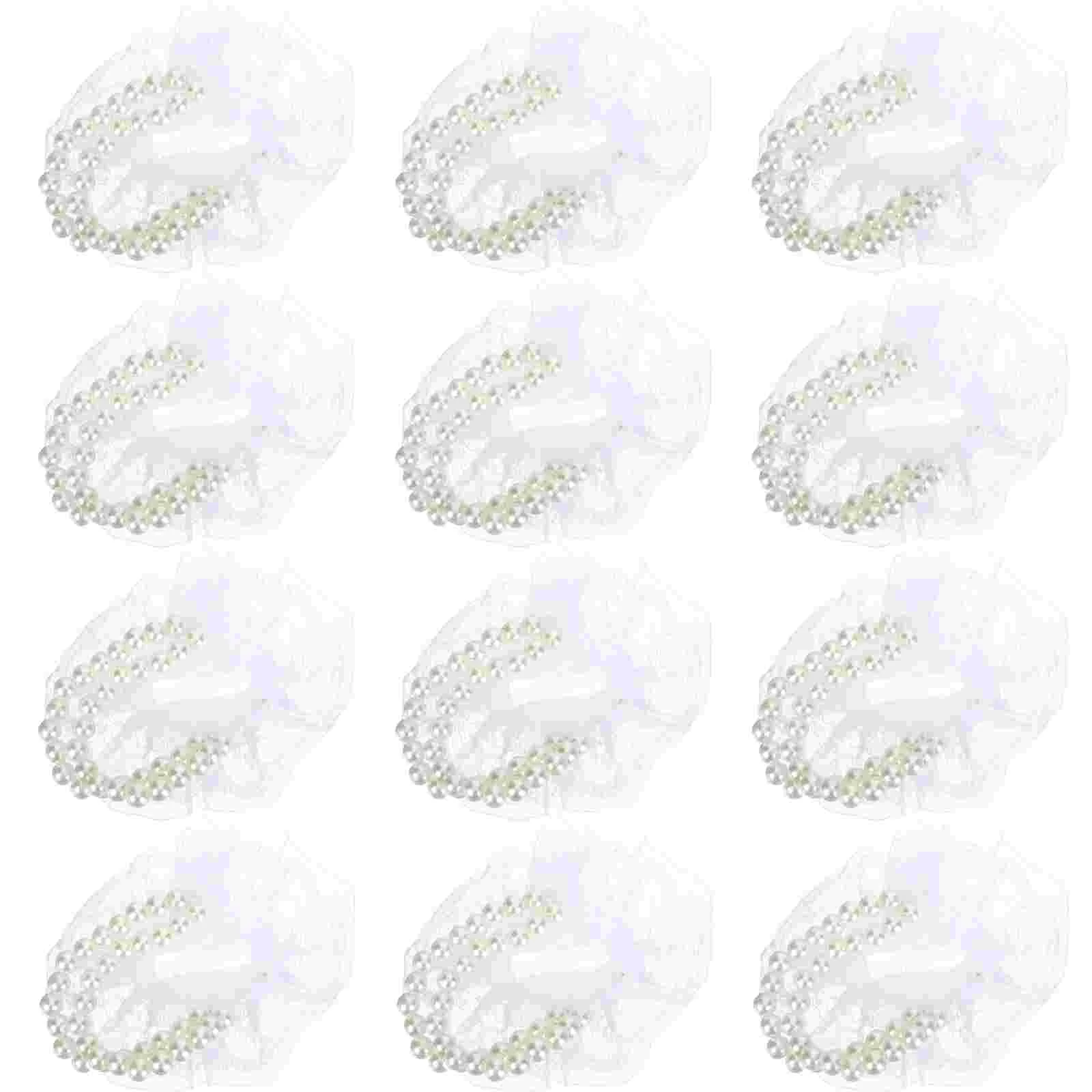 

12 шт. жемчужные корсажные браслеты на запястье корсажные Браслеты DIY корсажные браслеты