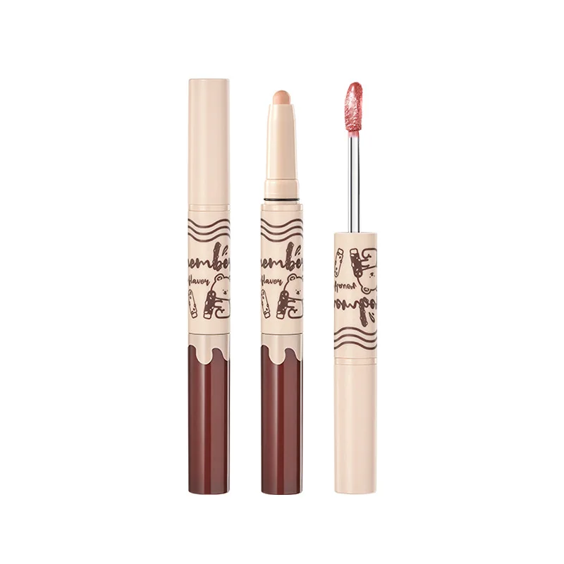 2 в 1 блеск для губ