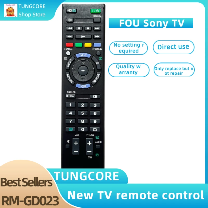 

New RM-GD032 For SONY Smart TV Remote Control RM-GD023 GD033 RM-GD031 RM-GD027 RM-GD030 For KDL32W700B KDL42W700B KDL40W600B