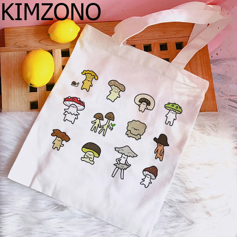

Mushroom shopping bag bolsa jute bag shopper canvas handbag bag tote reciclaje boodschappentas sacolas