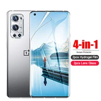 hydrogel film for oneplus 9 8t 7t 8 pro 9 nord n100 6 t 7 screen protector tempered lens for one plus 8 t camera glass back film